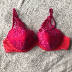 ❤️ 3/$15 • Adore Me pink lace bra • NWOT